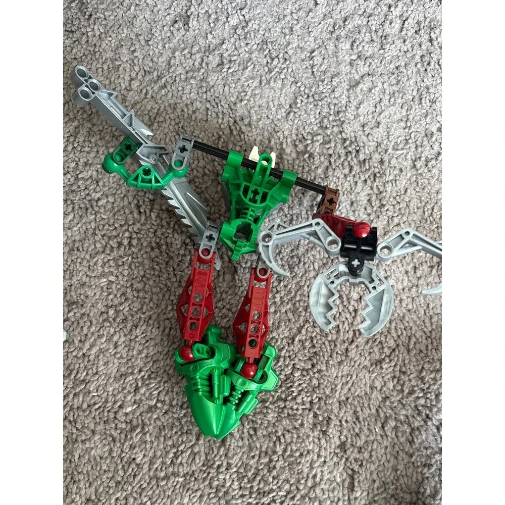 Assorted Lego Bionicle Building Toy Parts Lot